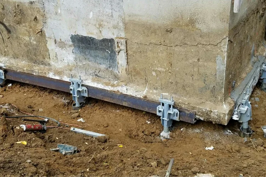 Helical Pier Installation in Winchester, TN