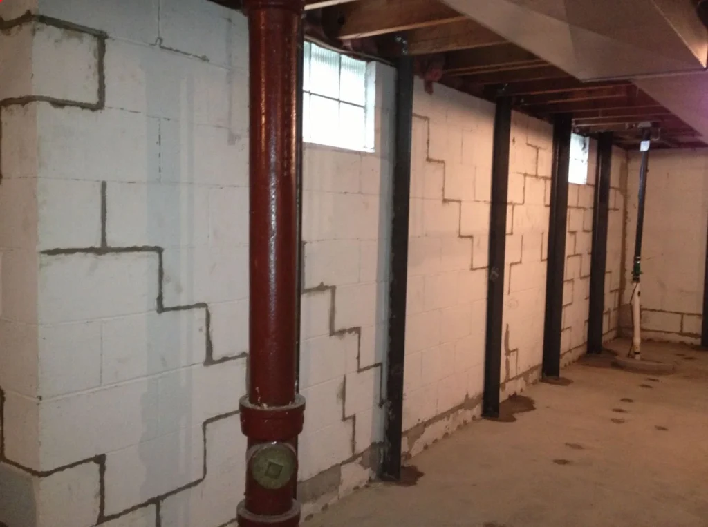 Power Brace Foundation Wall Support in Winchester, TN
