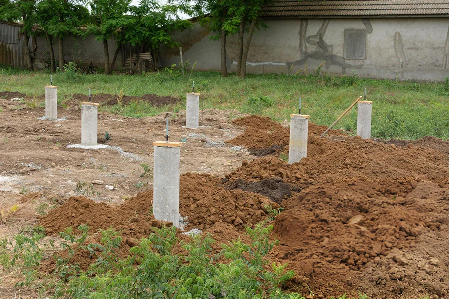 Slab Pier Installation in Winchester, TN