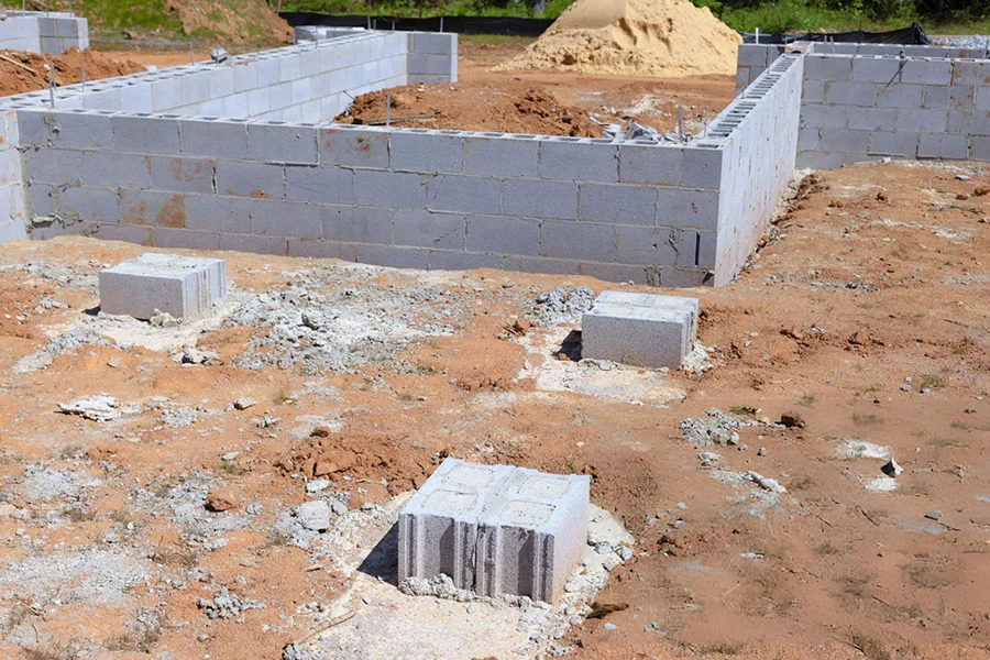 Slab Pier Installation in Winchester, TN